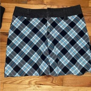 Checkered skirt